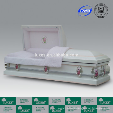 LUXES Metal Caskets China Manufacturer For Funeral
